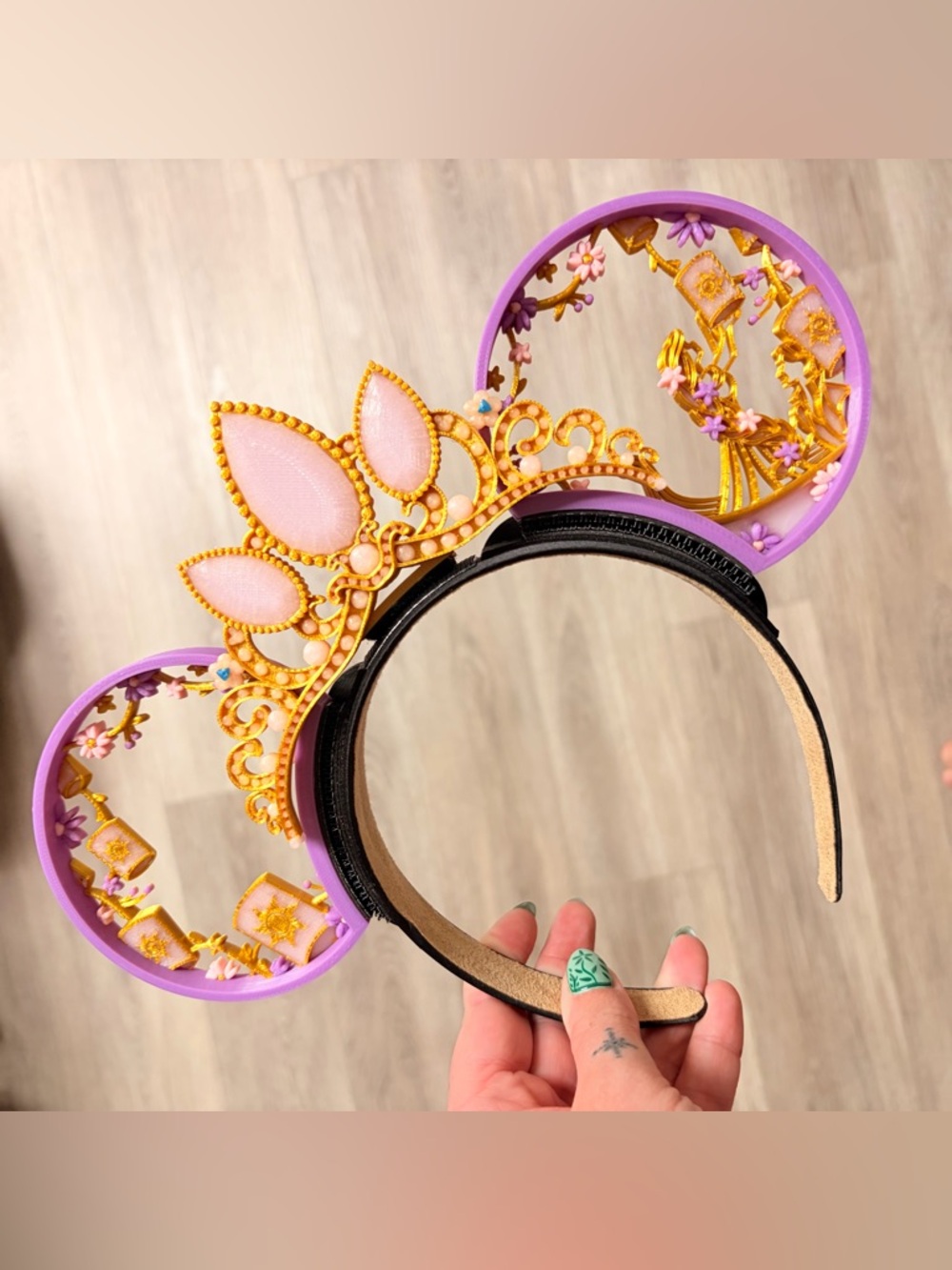 Disney Rapunzel 3D printer custom Minnie Mouse ears